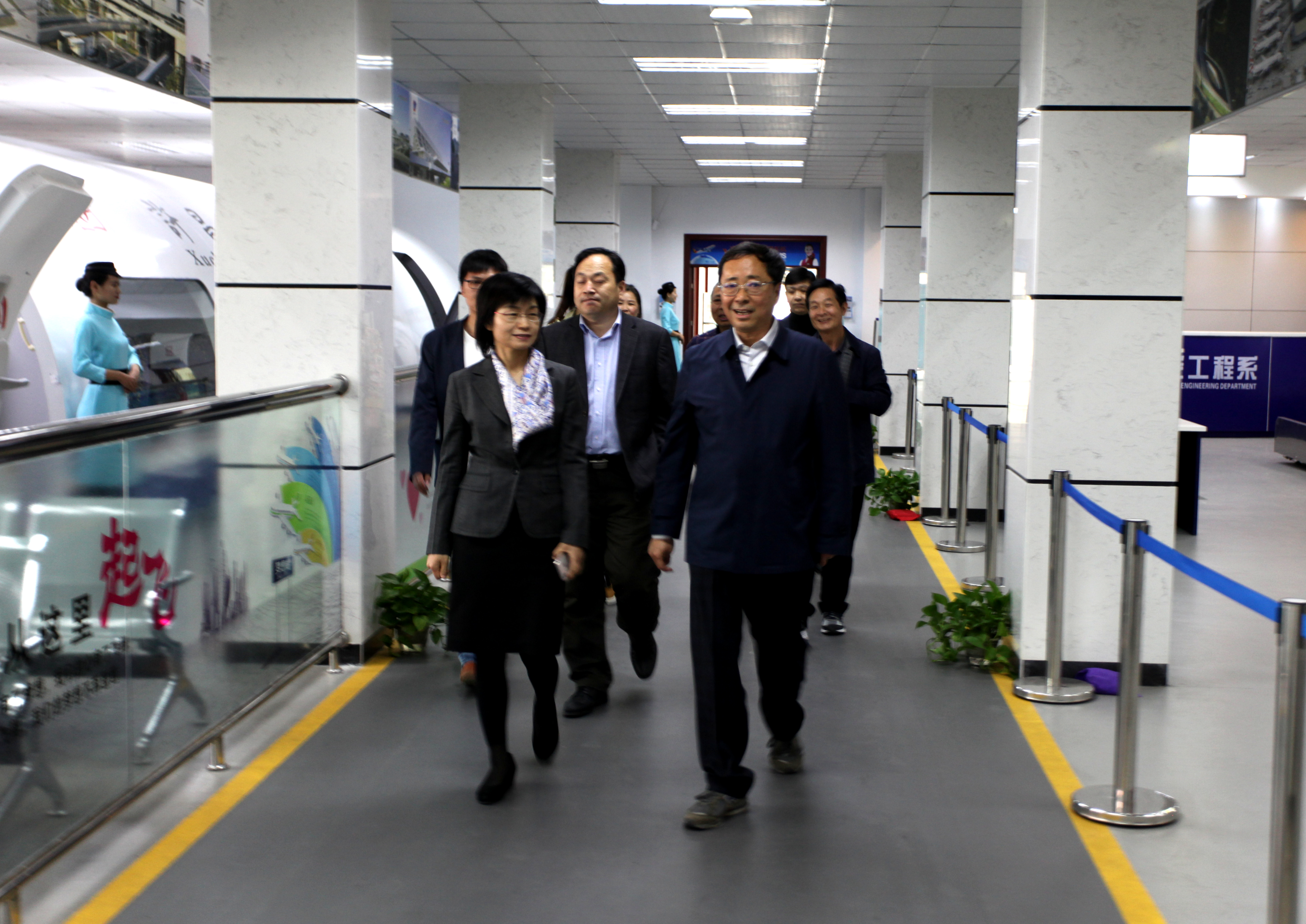 河南职业技术学院院长李桂贞一行莅临澳门正规的电子游戏网址考察交流